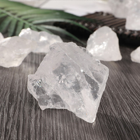 Natural Rough White Crystal - Perfect for Spiritual Healing and Energy Purification